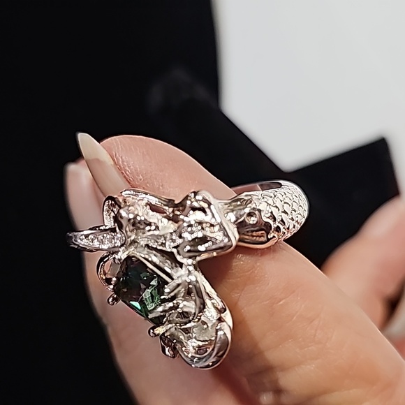 Sterling Siver Mermaid ๐งโโ๏ธ Ring - Picture 12 of 17